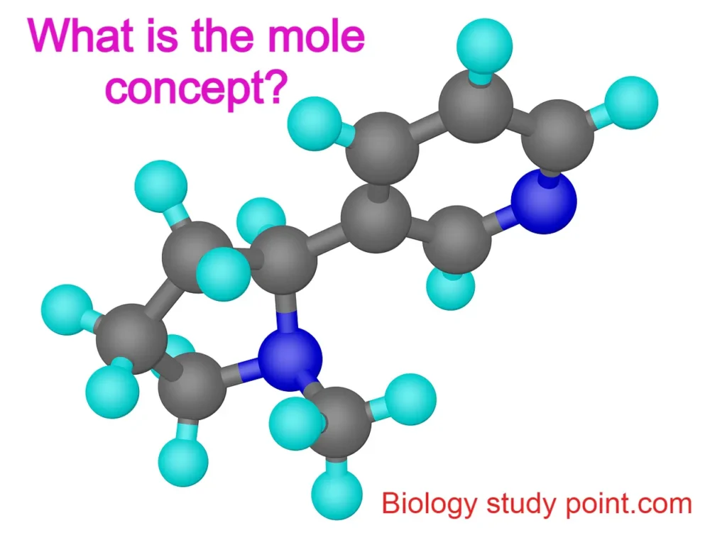 what is mole concept, mole fraction