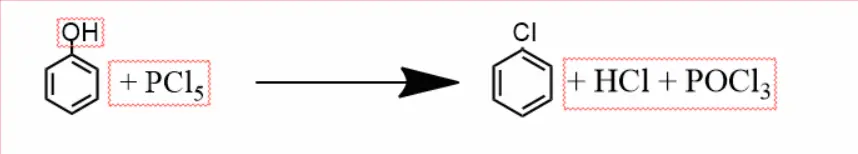 Phenol to Chlorobenzene