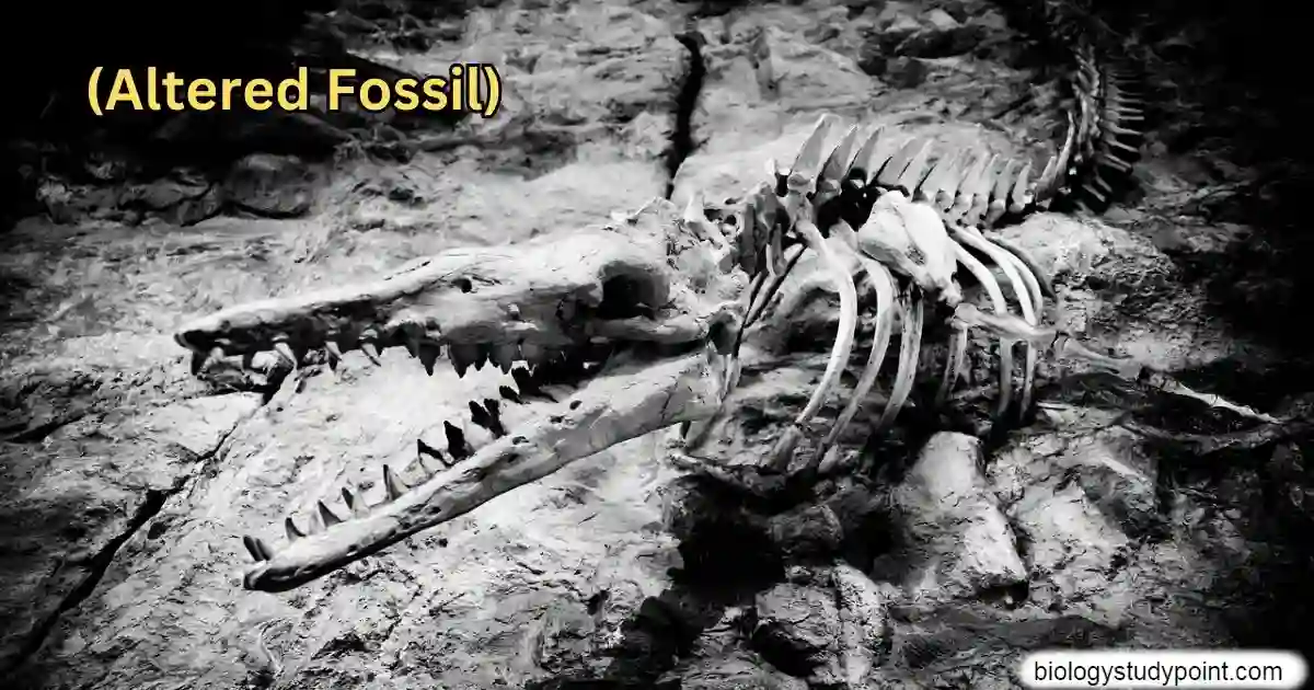 altered fossil