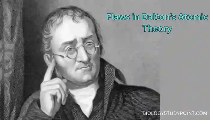 Flaws in Dalton's Atomic Theory
