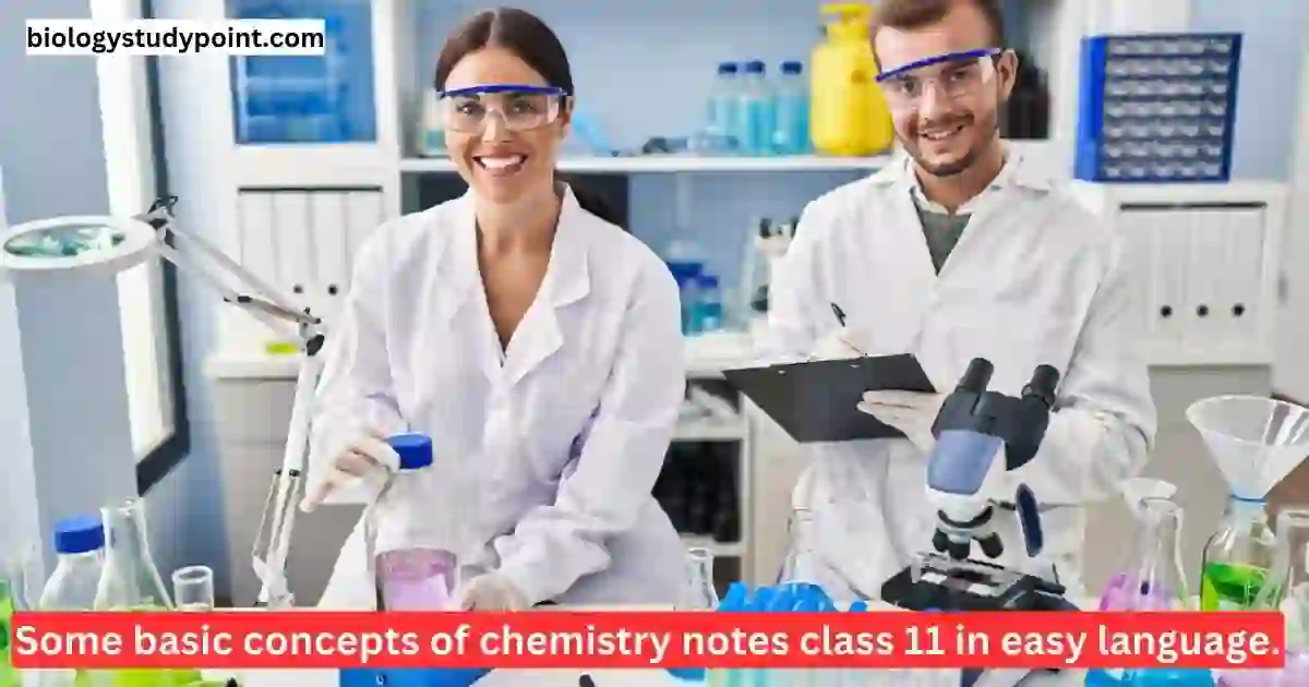Some basic concepts of chemistry